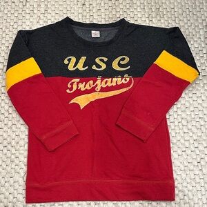 USC Kids Long Sleeve Shirt - Black, Red, and Yellow